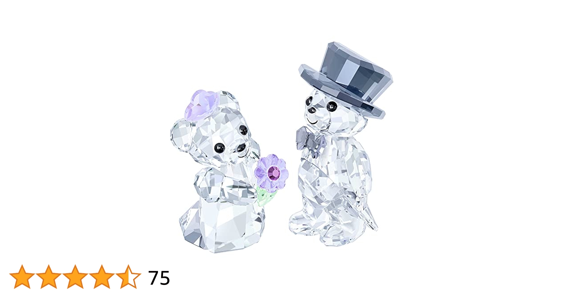 SwarovskiスワロフスキーKris Bear You&I 1096736 SWAROVSKI スワロフスキー クリスベア あなたと私 ウェディング